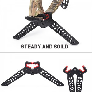 Soporte de arco compuesto al aire libre 46ST03 para el titular del arco del disparo del tiro con arco