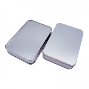 Caja de embalaje de metal de regalo Caja de hojalata de chocolate 160 * 110 * 35mm