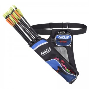 Nika Archery 430025 LH Archery arrow QUIVER para la práctica de tiro al aire libre
