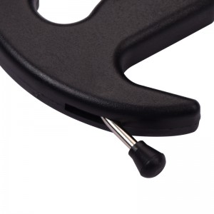 Pulgar Elong al aire libre 42RA01-BK Color Negro Release Ayuda tiro con arco compuesto de tiro con arco de lanzamiento Sida