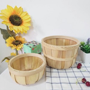 Embalaje de regalo Barril de madera