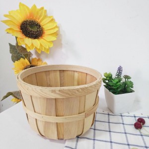 Embalaje de regalo Barril de madera