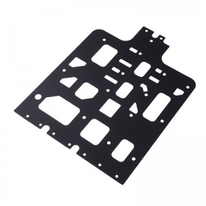 Gabinete de almacenamiento de energía Junta de aislamiento GE-EFR95 Hoja de aislamiento Llamada ignífuga PC Black PC Hoja de aislamiento puede ser de suministro