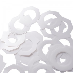 PET Blanco Mylar Hoja 0.125mm Flame retardante Aislamiento Motor Equipo Eléctrico Formando Hoja de Mylar