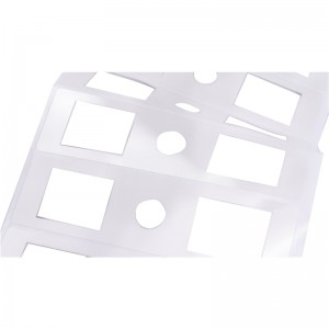 Hoja de aislamiento de motor resistente a la temperatura Moldeo transparente Placa de aislamiento de la junta de la placa de circuito PET Hoja de aislamiento PET puede ser cortada a presión