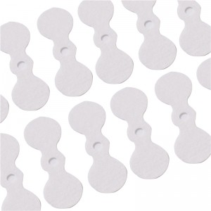 BOPU suministra cinta adhesiva blanca resistente a la temperatura a alta temperatura Una variedad de cinta de enmascaramiento de alta viscosidad en forma especial al por mayor