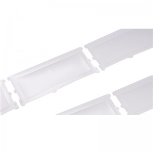 BOPU Suministros de silicona impermeable, suministro de suministro de energía de conmutación transparente, junta de silicona, sellado aislante de silicona almohadilla de silicona