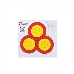 Elong al aire libre 41TF02 Face Face Archer Flecha Target Face Shooting Practice usando equipo