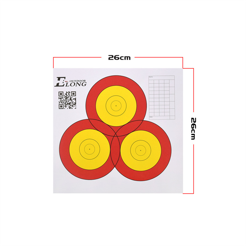 Elong al aire libre 41TF02 Face Face Archer Flecha Target Face Shooting Practice usando equipo