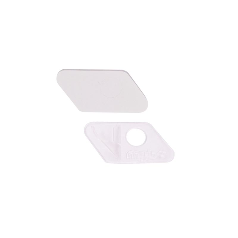 Elong al aire libre 25ar05 rh transparente blanco plástico flecha de plástico para el arco recurve