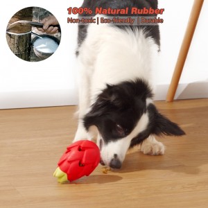 Juguete de goma resistente a la mordida del perro