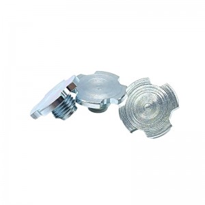 Galvanización CNC Fresado Piezas de precisión Piezas de fresado CNC de alta precisión personalizada.