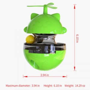 Muestra gratis Amazon gato juguetes para mascotas suministros para mascotas Turnato de juguete con fugas de alimentos Bola divertida gato palo mismo disfrutar de juguetes para gatos