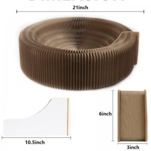 PET CORRUGADO PET SCRADURAR LAS GRAWS DE RECOLORES JUGUETES DE PAPEL CORO CORTE CORTE