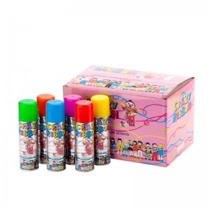 Cinta cinta loca colorida de Taiwán para la celebración y la decoración del partido