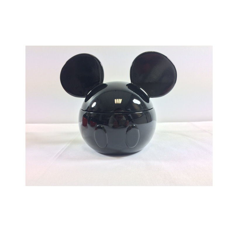 Alta calidad encantadora mickey ratón resina almacenamiento de almacenamiento recipiente jarra