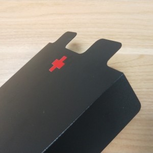 Fácil plegado PC Batería Aislamiento Hoja Negro Pantalla de seda Impresión Aislamiento Junta Dongguan Hoja de Mylar de alta temperatura