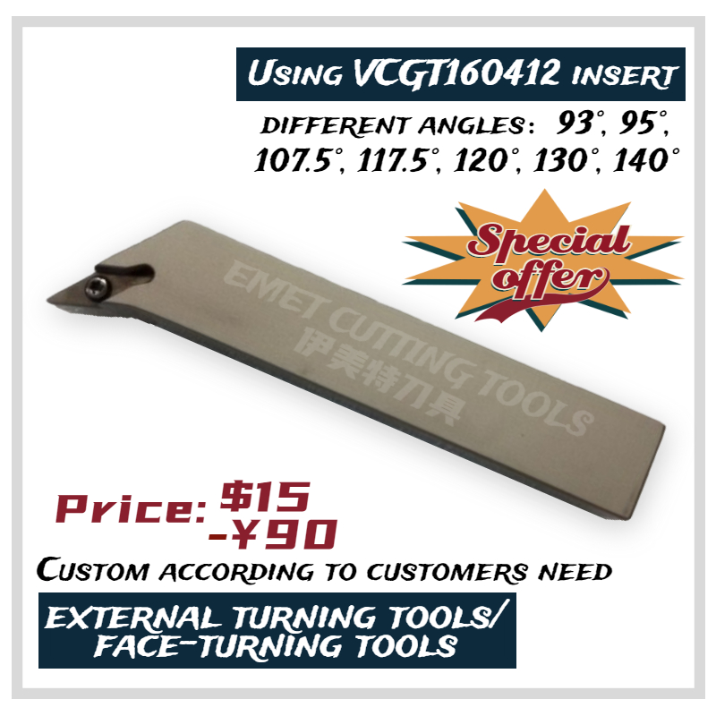 Herramientas de corte de EMET, herramientas de torneado externas, herramientas de torneado en la cara, herramientas de torneado de acero, SVJCR2525M16, SVJC/SVJP, SVQC/SVQP, SVHC/SVHP, SVLC/SVLP, SVVC/SVVP, SVXC/SVXP, SVXC/SVXP, SVZC \\\...