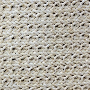 Moda de tela tejida reciclada