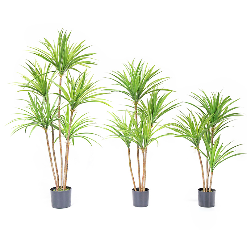 Venta caliente Fábrica de suministro directo realista planta artificial artificial clorofitum COMOSUM árbol para vender