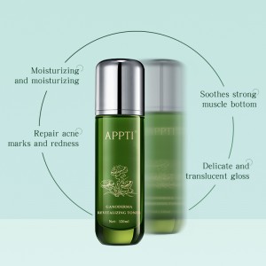 OEM/odm Natural Orgánico Ganoderma Tóner Cuidado de la piel Blanqueamiento Hidratante Ganoderma Lucidum extracto Revitalizando Esencia Agua