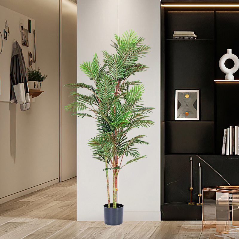 Fábrica de suministro directo realista realista real, casa interior para exteriores decorados, árbol artificial