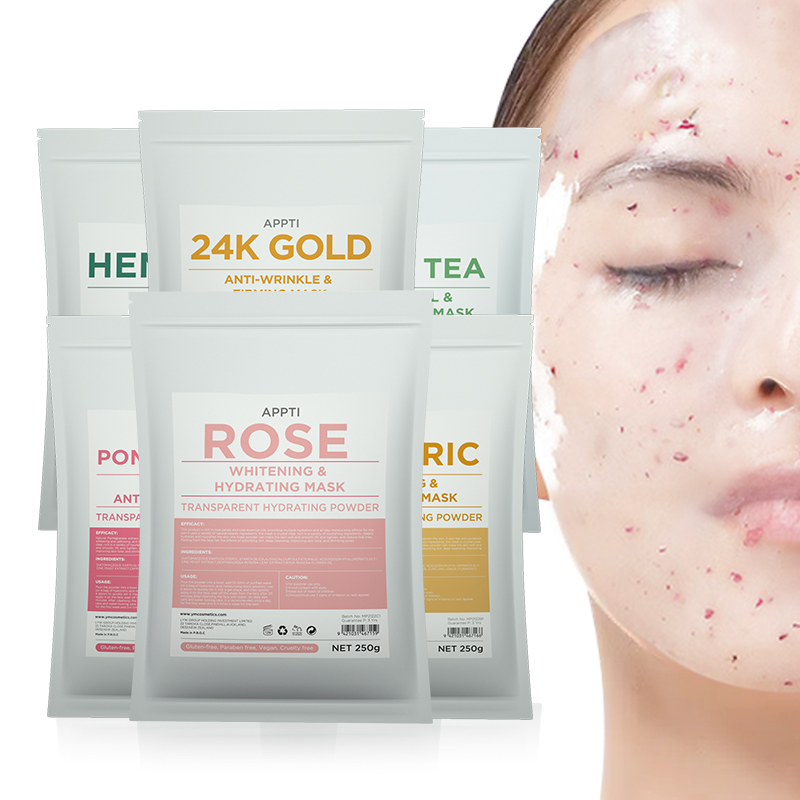 Spa Face Anti Envejecimiento Rose Hydro Jelly Mask Mask Rose Jelly Mask Wholesale para Mujer
