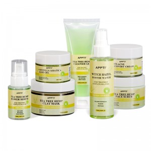 CBD Belleza anti acné Personal Cuidado de la piel Set al por mayor Vegan Beauty Cuidado de la piel