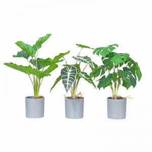 Fábrica suministra directamente la venta caliente artificial verde decorativo con una sensación de aspecto agradable y real.