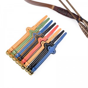 La correa de la muñeca de Elongarrow 420030 para la armadura del pulgar del tiro con arco