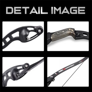 Nika Archery 210074 62 pulgadas RH RECURVE Bow