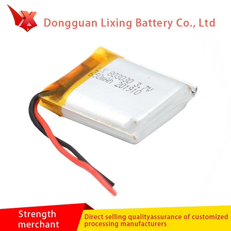 El fabricante suministra 803030-650mAh 3.7V batería de litio ultrafina, batería especial para WALKMAN y productos para adultos
