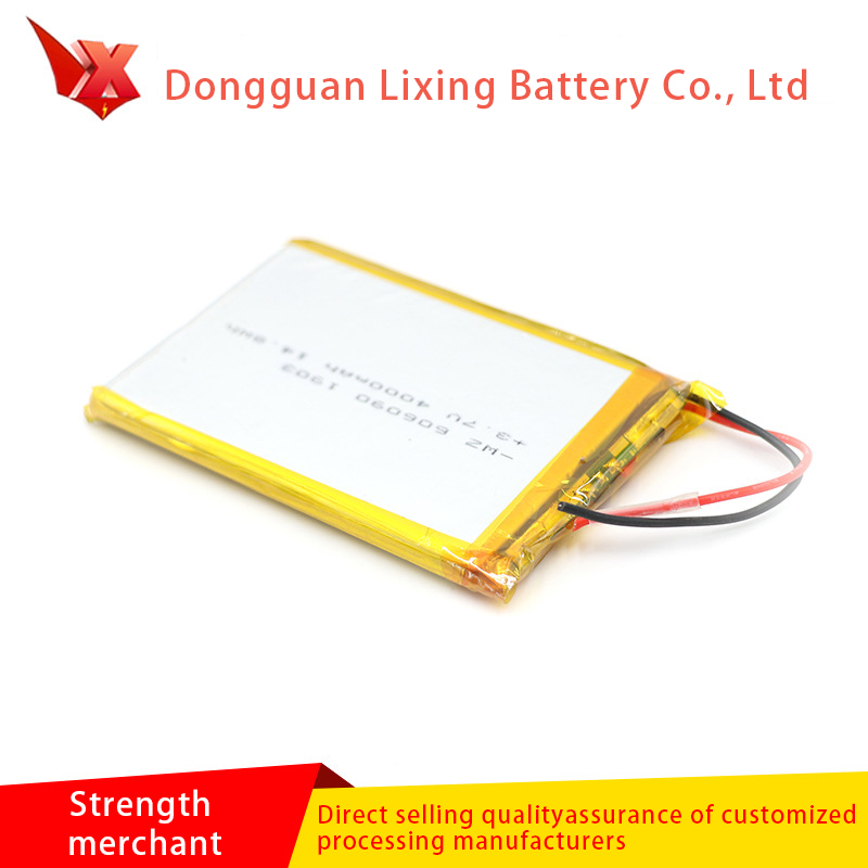 Gran oferta de batería de 3,7 V 606090 Polímero de iones de litio Batería de paquete suave 4000mAh Batería de protección ambiental