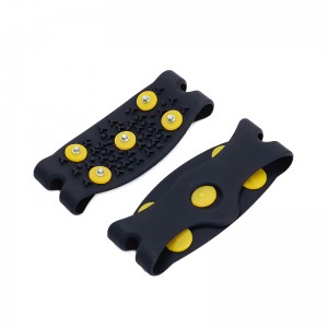 5-Snow Snow Hielo Garra de Hielo Escalada Anti Slip Spikes Grips Crampon Class para zapatos de arranque
