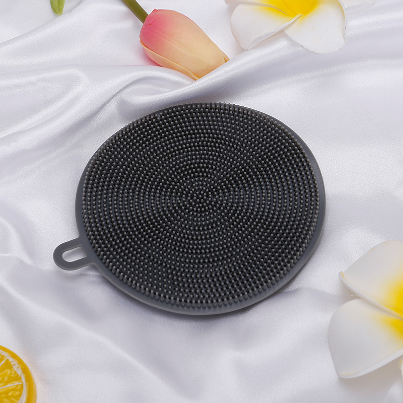 Accesorios de cocina Plato de silicona esponja, limpieza de doble cara.