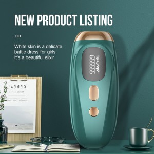 Dispositivo de depilación Portátil de depilación láser IPL IPL EPLIATOR PERMANENTE CASA PERMANENTE PISO DE PELO DE PELO