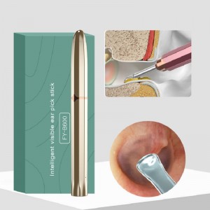 1080p OtoScope Ear Wax Removedor de cera Cámara inalámbrica Oído Endoscopio Cuchara de la cuchara Limpieza