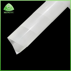 Material de la hoja de mascotas translúcida Material de la película de plástico Impresión de la transferencia de calor Impresión de la película Impresión de película de estampado en caliente Revestimiento de un solo lado