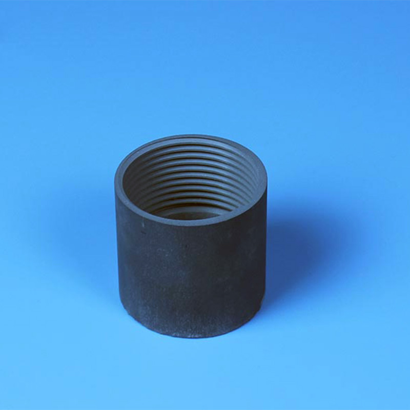 Tubo de cerámica de hilo interno de carburo de silicio