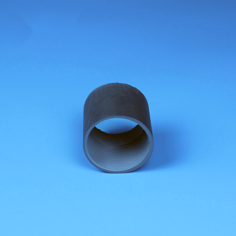 Tubo de cerámica de hilo interno de carburo de silicio