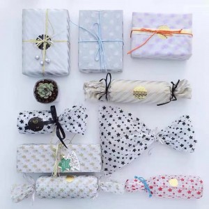 CMYK PRIPTRY PAPEL PAPEL CRAFT Papel de envolver personalizado papel de envoltura de vino para boda o fiesta para regalos