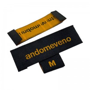 Soporte personalizado ropa tejida etiquetas