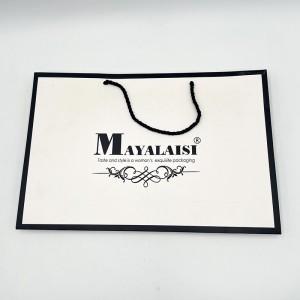 bolsa de compras de papel