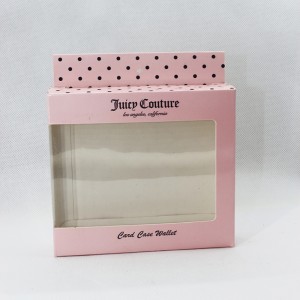 Caja de papel con ventana