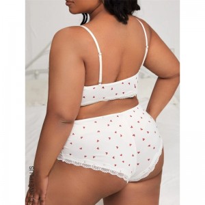 2022 Lenceria Traducty Transparent Lace Bralette Set vea a través de Hollow Out Hot Sexy Mujeres Lencería