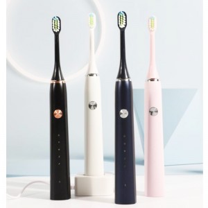 Haole OEM tipo C cabezas de reemplazo recargable Etiqueta privada Automático Sonic Cepillo de dientes eléctricos