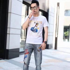 Camiseta de impresión digital de los hombres