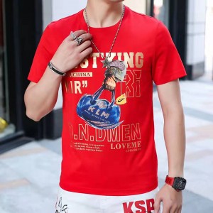 Camiseta de impresión digital de los hombres