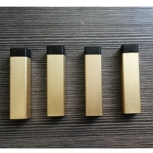 Tapón de puerta de acero inoxidable MD001 con punta de goma suave para dormitorio/kitchen