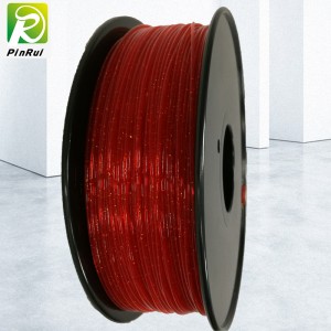 Impresora 3D PINRUI 1.75mm PLA brillante brillante Filamento de brillo para impresora 3D